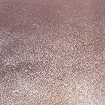 upholstery leather with metallic effect