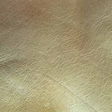 upholstery leather with metallic effect